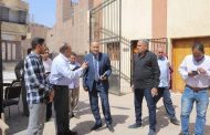 سكرتير عام قنا يتابع تنفيذ السوق الحضاري ومشروعات البنية التحتية بنجع حمادي