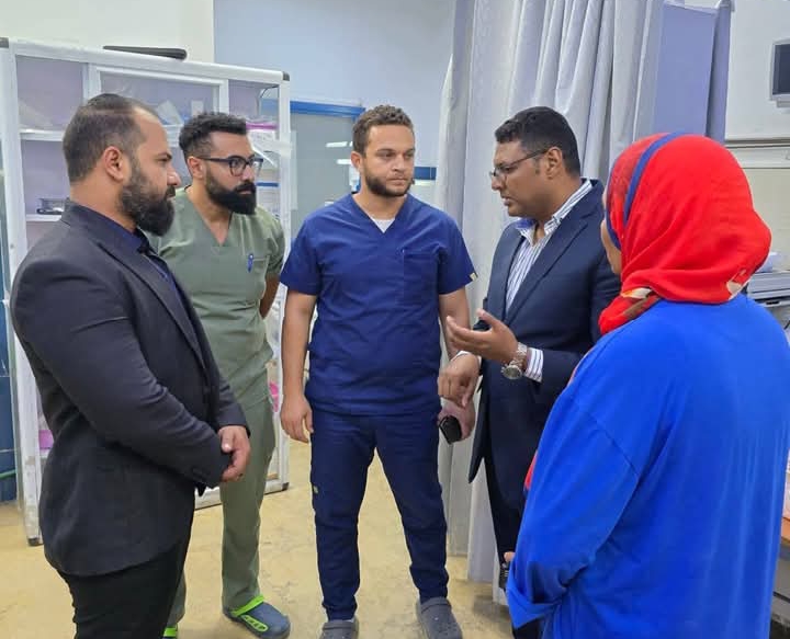 وكيل وزارة الصحة بالبحر الأحمر يتفقد مستشفى الغردقة العام 