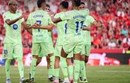 برشلونة يتعثر أمام ليفانتي بهدفين في نهاية الشوط الأول 