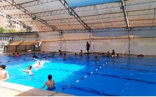 مديرية الشباب والرياضة في لجنة ميدانية لتفقد حمام السباحة بمركز شباب نور بالمقطم