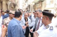 محافظ الشرقية يتابع ميدانيًا تداعيات انهيار عقار بشار مولد النبي بالزقازيق