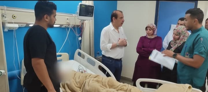 نائب وزير الصحة يتابع سير العمل بالمنشآت الطبية في القليوبية