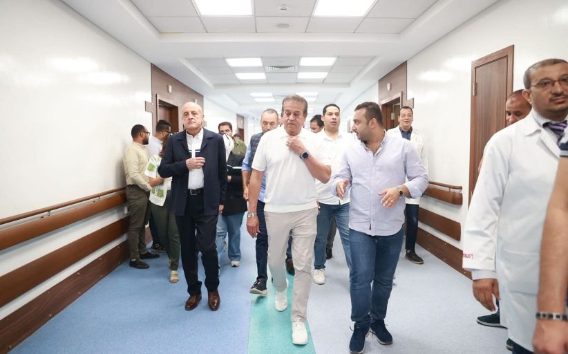 وزير الصحة ومحافظ الأقصر يتفقدان من المنشآت الطبية