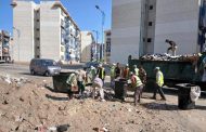 بورفؤاد تواصل جهودها لرفع المخلفات وتحسين مستوى النظافة بمساكن الفيروز