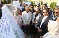 وزير الإسكان يتفقدان محطة معالجةصرف صحي أبوكبير بالشرقية