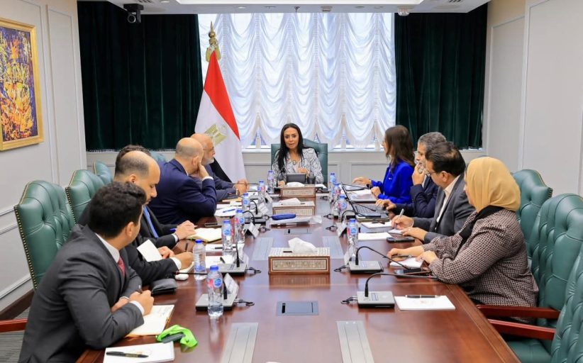 وزيرة التضامن تلتقي المدير التنفيذي لمصر بمجموعة البنك الدولي