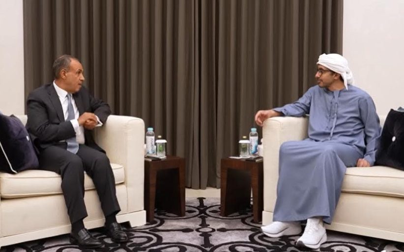 وزير الخارجية يلتقي الشيخ عبد الله بن زايد بأبو ظبي