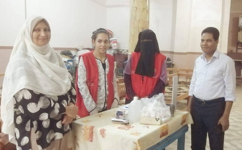 صحة الأقصر تتابع تنفيذ مبادرة 100 يوم صحة بمركز البياضية