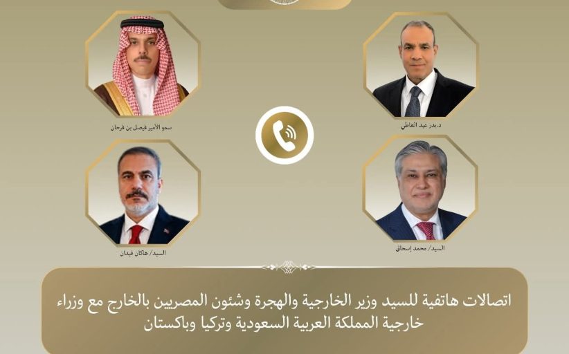 اتصالات مكثفة لوزير الخارجية مع نظرائه من السعودية وباكستان وتركيا