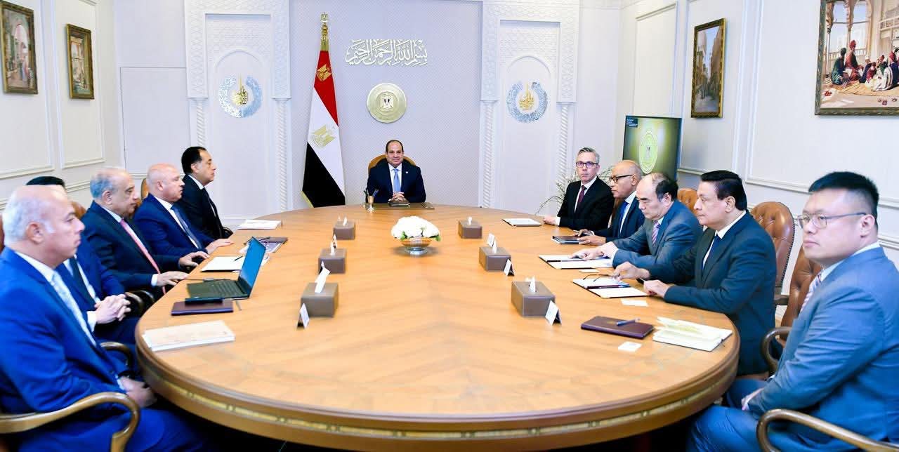 السيسي يوجه بضرورة تعظيم فرص التعاون مع شركة سكاتك ومجموعة صنجرو