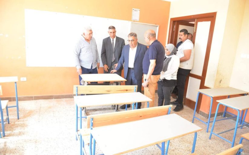 محافظ الدقهلية يتفقد توسعات مدرسة الزهراء استعدادًا للعام الدراسي الجديد