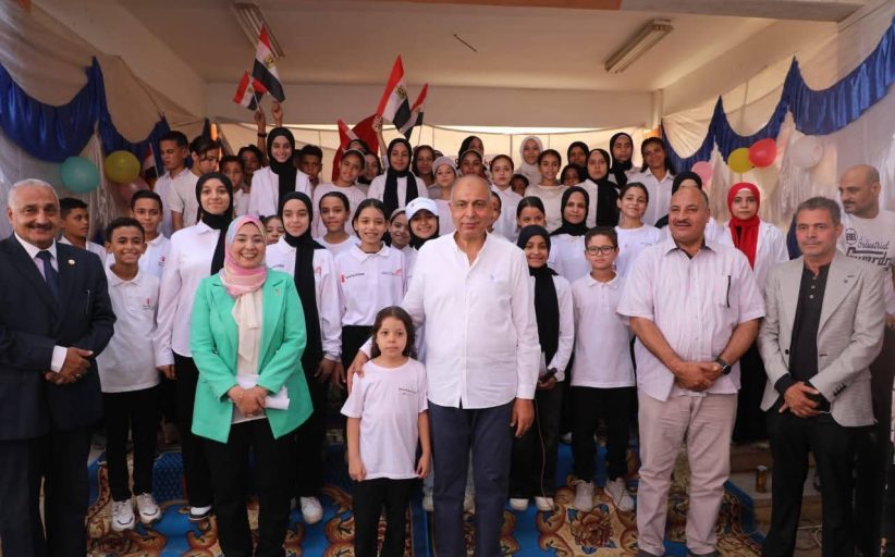 محافظ المنيا يشهد ختام برنامج تحسين مهارات القراءة والكتابة بمدرسة قلندول بملوي