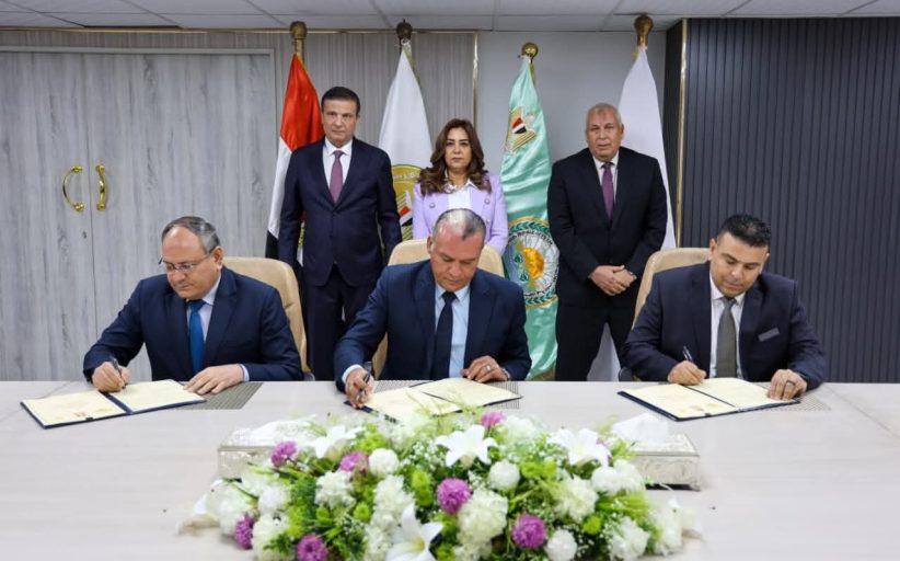 وزيرا التنمية المحلية والزراعة ومحافظ الوادي الجديد يشهدون توقيع بروتوكول
