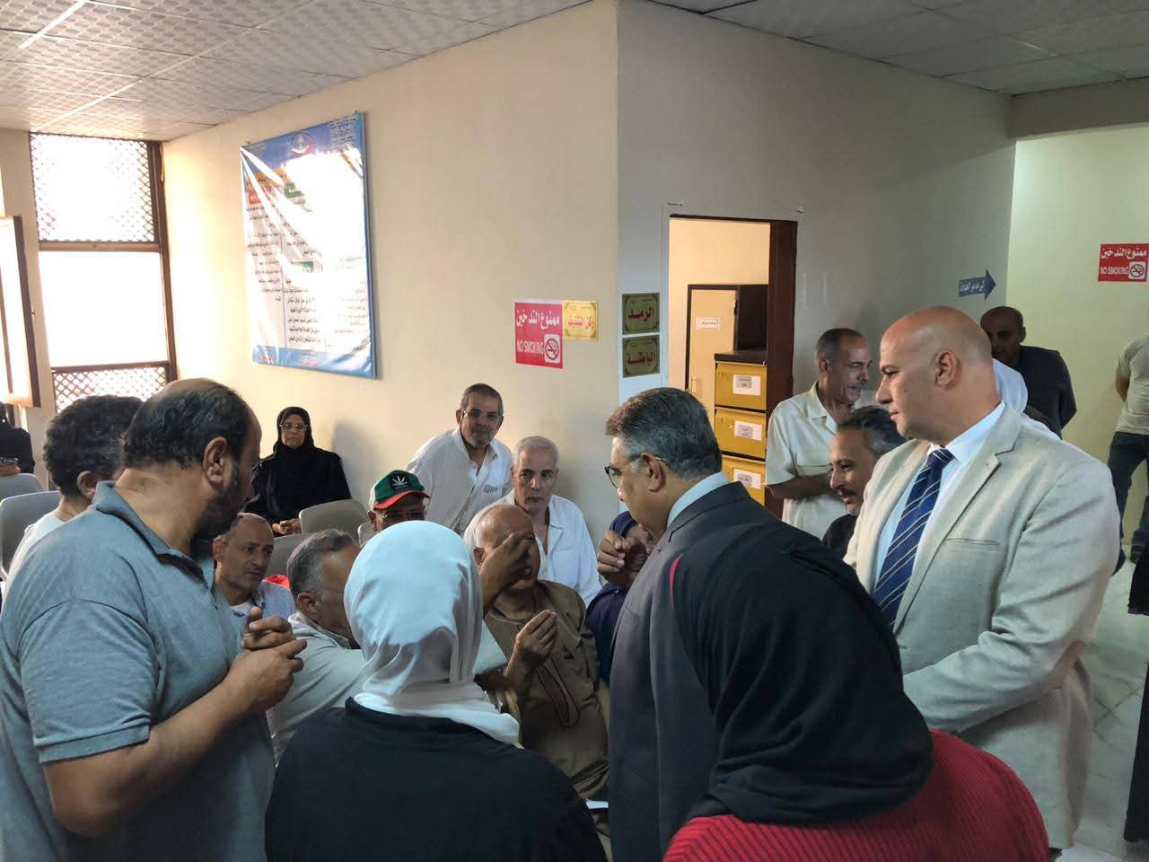 محافظ الدقهلية يتفقد عيادة دكرنس التأمين الصحي ويشدد على الانضباط 