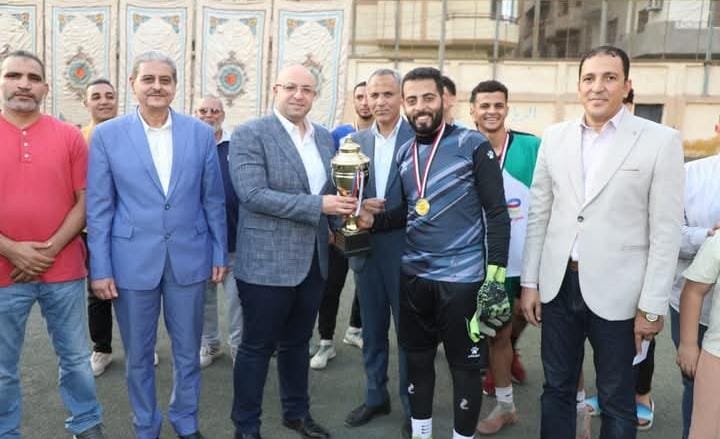 مركز شباب بلفيا يتوج ببطولة دوري مجالس المدن في بني سويف
