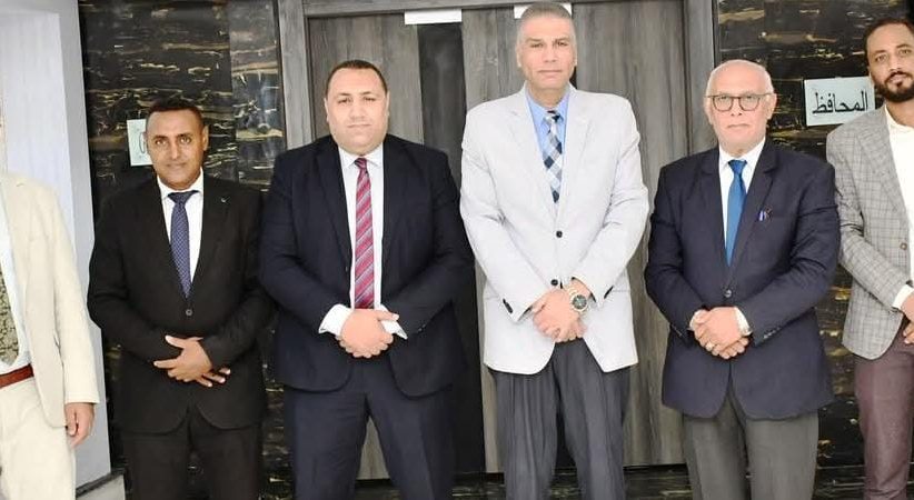 محافظ أسوان يبحث مع مجلس نقابة المحامين سبل التعاون وخدمة المجتمع