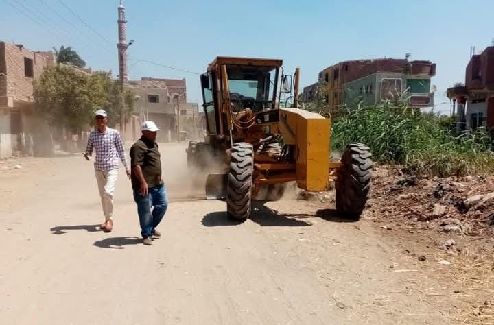 الوحدة المحلية في إهناسيا تكثف جهودها اليومية للنظافة والخدمات والتعديات