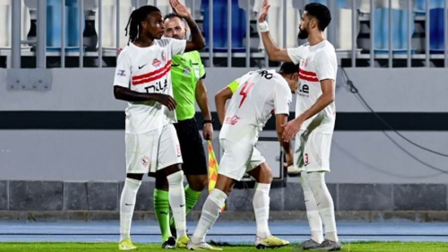 تعرف على طاقم تحكيم مباراة الزمالك والمصري