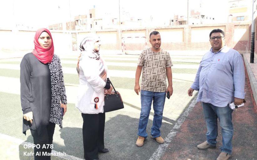 زيارة ميدانية لمراكز شباب ميت أبو غالب لمتابعة وتطوير الخدمات