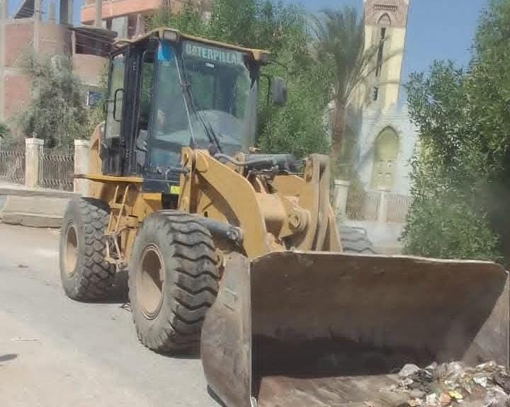 الوحدة المحلية لمركز ومدينة بني سويف تواصل جهودها اليومية في ملفات النظافة والتعديات على الأراضي الزراعية