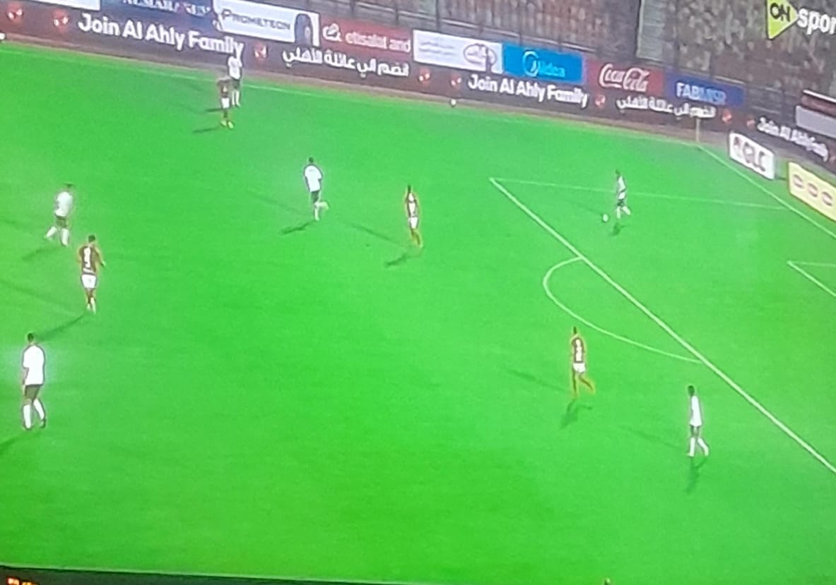 الأهلي يتقدم على سيراميكا بهدف تريزيجيه في الشوط الأول بدوري النيل