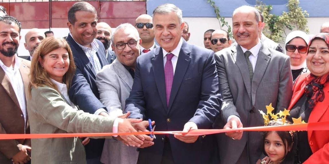 محافظ الإسكندرية يفتتح مدرسة الشهيد أحمد حمدي شيبوب بعد تطويرها