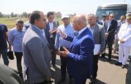 وزير الصناعة يتابع أعمال رفع كفاءة الطريق الدائري الإقليمي ضمن جولته الميدانية