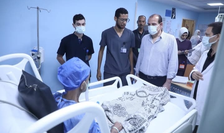 نائب وزير الصحة يجري جولة ميدانية لعدد من المنشآت الطبية بمحافظة كفر الشيخ