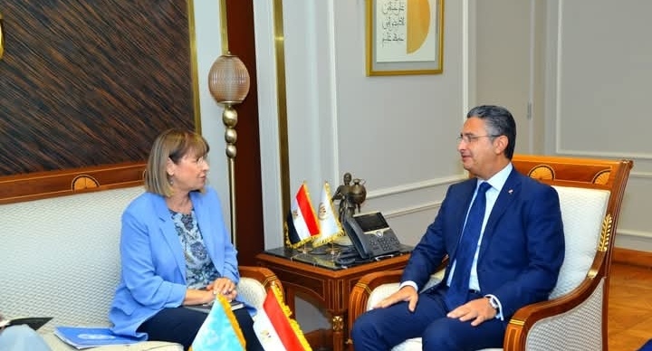 وزير التموين يلتقي المنسقة المقيمة للأمم المتحدة في مصر 