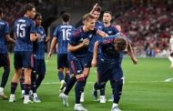 آرسنال يتفوق على أولمبياكوس بثنائية نظيفة في دوري أبطال أوروبا