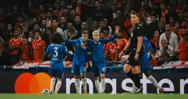 تشيلسي يكتسح بنفيكا في دوري أبطال أوروبا