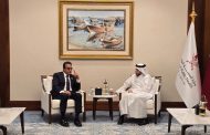 عبدالغفار يبحث مع وزير الصحة القطري دعم القطاع الصحي في غزة