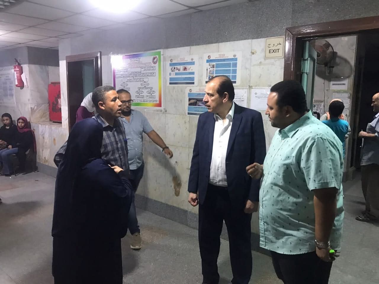 نائب وزير الصحة يتفقد مستشفى كفر الزيات بالغربية ويوجه بإجراءات صارمة