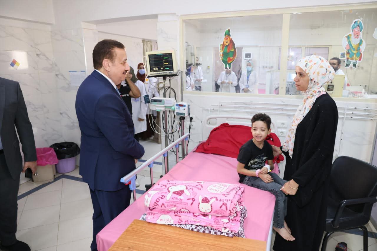 محافظ المنوفية ورئيس هيئة المستشفيات يتفقدان تطوير شبين الكوم التعليمي