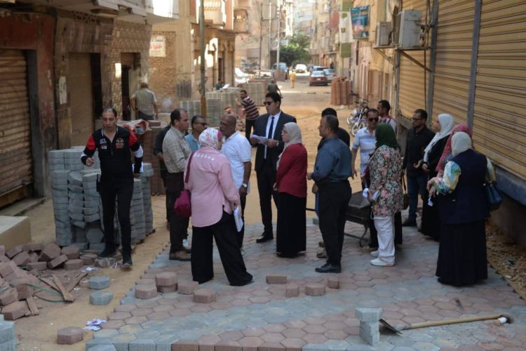 نائب محافظ الدقهلية يتفقد مشروعات تطوير حي شرق المنصورة ميدانيًا