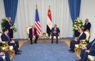 السيسي وترامب يعقدان جلسة مباحثات ثنائية ضمت وفدي البلدين