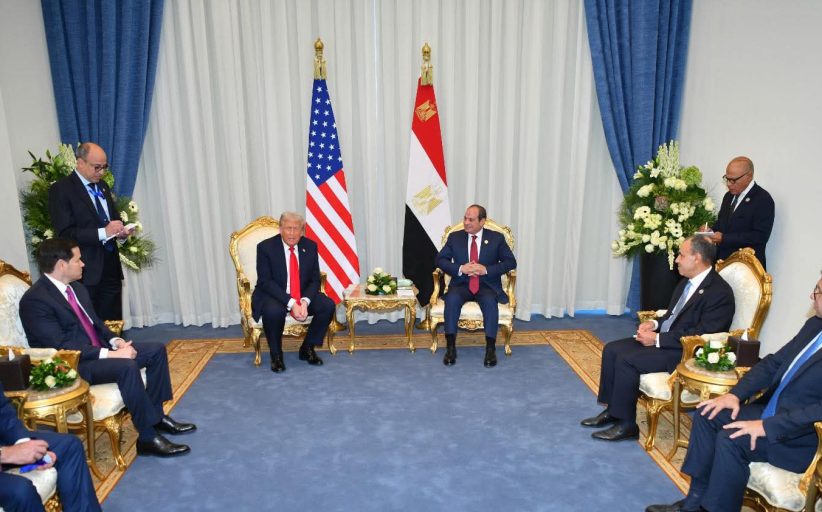 السيسي وترامب يعقدان جلسة مباحثات ثنائية ضمت وفدي البلدين