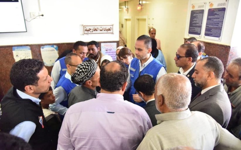 نائب وزير الصحة يتفقد مستشفى ووحدة طب أسرة بئر العبد  بشمال سيناء