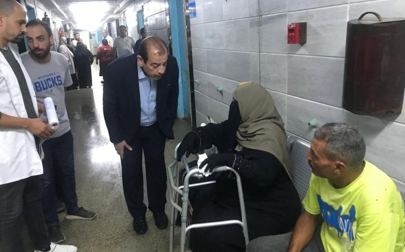 نائب وزير الصحة يتفقد مستشفى العامرية العام بمحافظة الإسكندرية