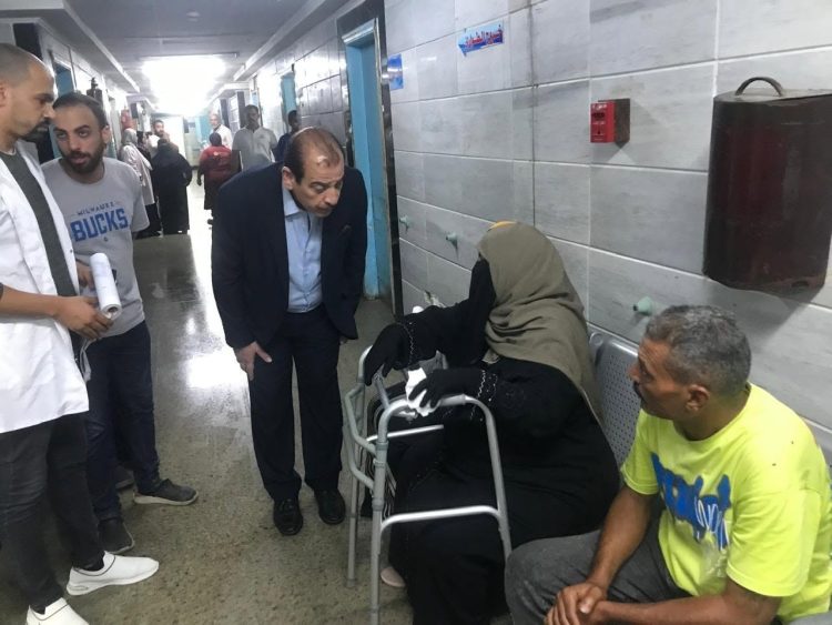 نائب وزير الصحة يتفقد مستشفى العامرية العام بمحافظة الإسكندرية