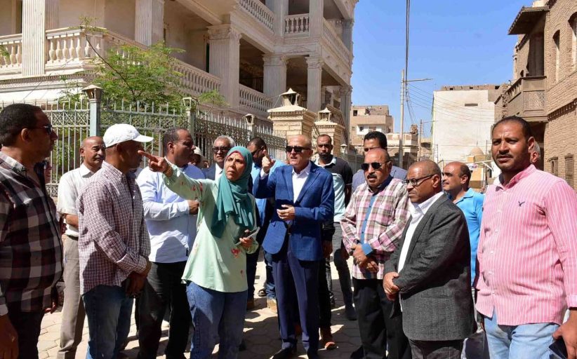 محافظ الأقصر يتابع مشروعات البنية التحتية بإسنا ويُوجّه بتسريع معدلات التنفيذ