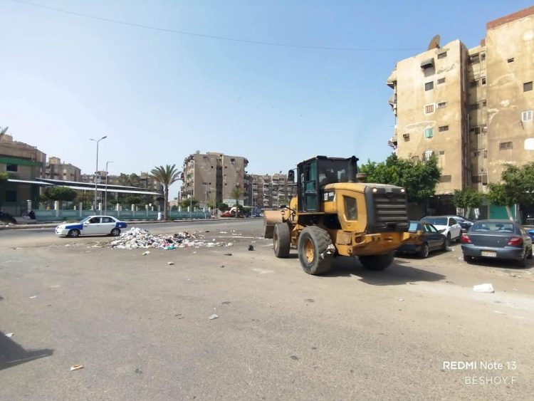 حملات مكثفة لرفع كفاءة النظافة في أحياء بورسعيد