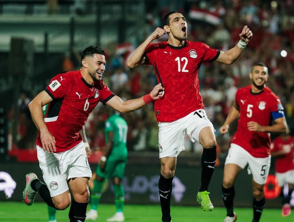 مصر تتقدم بهدف في الشوط الأول على غينيا بيساو بتصفيات كأس العالم