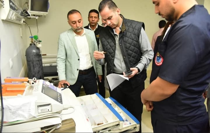نائب وزير الصحة يتفقد مستشفى نخل المركزي لضمان جودة الخدمات الطبية بشمال سيناء