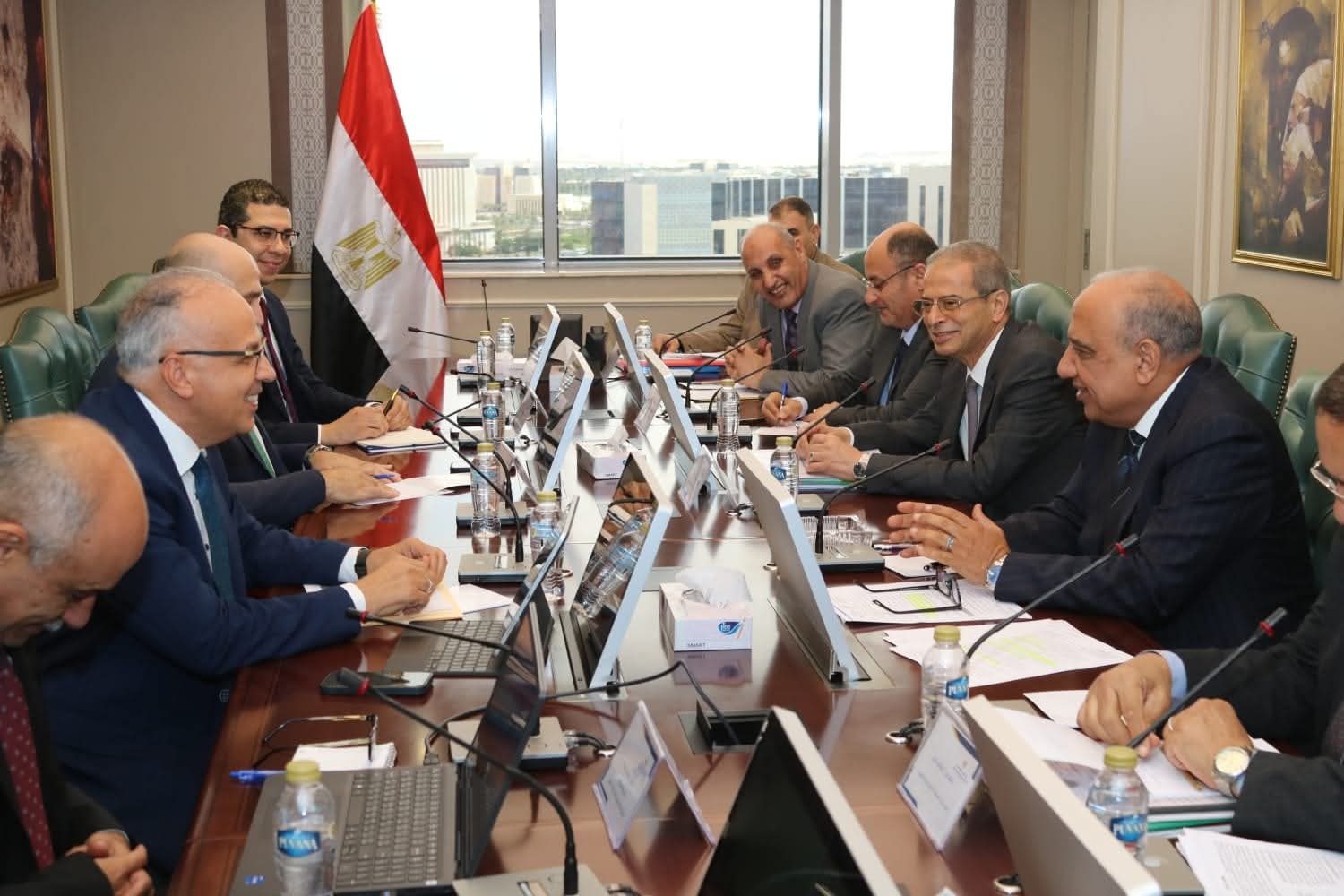 وزيرا الكهرباء والري يبحثان التعاون والعمل المشترك لتعظيم عوائد المحطات