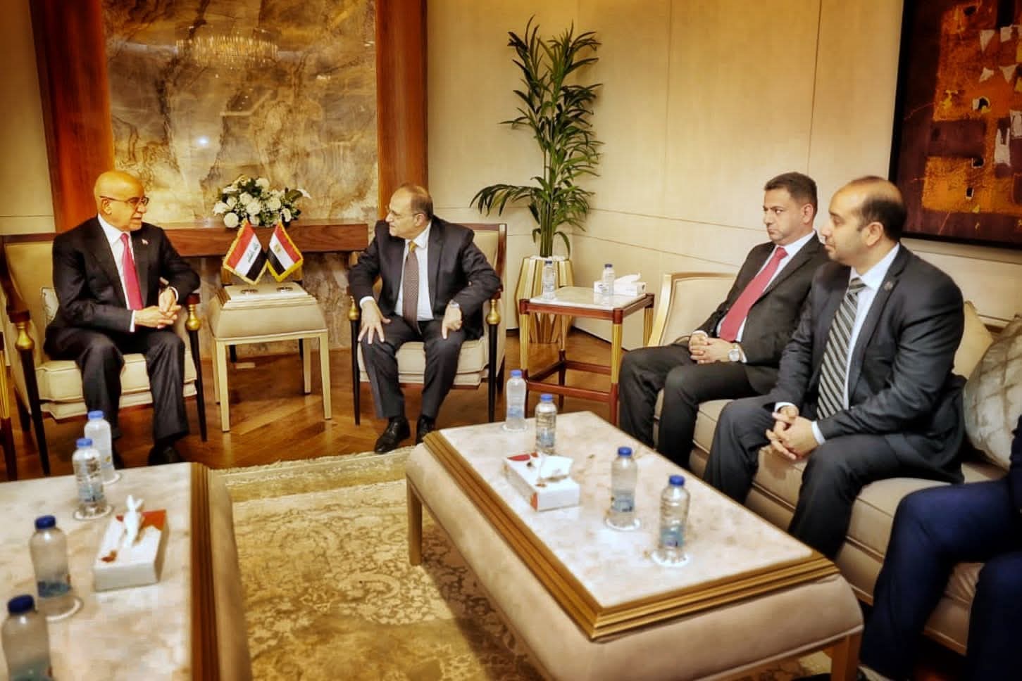 رئيس هيئة الدواء المصرية يستقبل وزير صحة العراق لتعزيز التعاون الدوائي المشترك