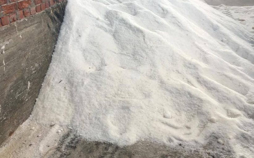 صحة القليوبية تضبط 25 طن ملح صناعي يُعاد تدويره داخل عبوات اليود