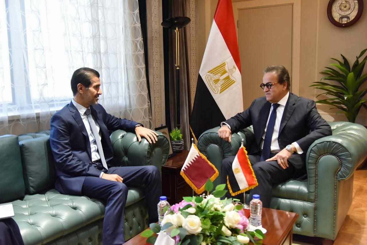 مصر وقطر يبحثان توسع آفاق الشراكة في القطاع الصحي