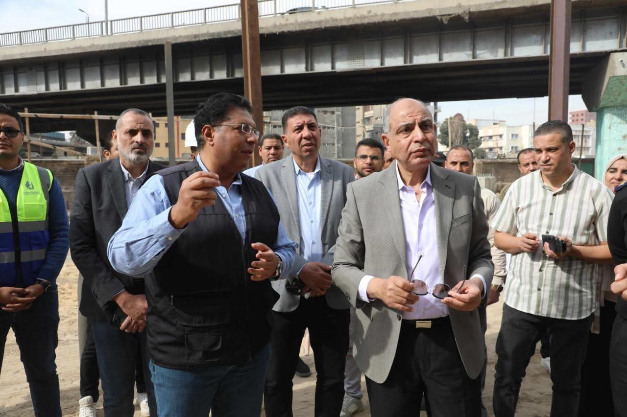 محافظ المنيا يتفقد أعمال سوق الحبشي الحضاري ويوجه بتطوير المساحات