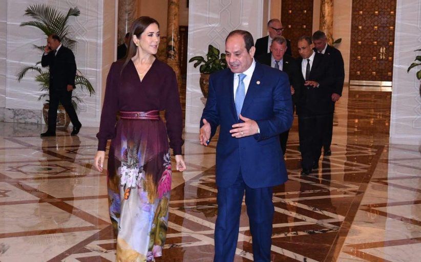الرئيس السيسي يبحث مع ملكة الدنمارك القضايا الإقليمية ذات الاهتمام المشترك